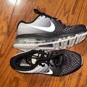 Nike Black and White Air Max Sneakers